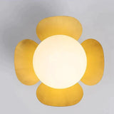 Emerson - Nordic Flower Corridor Aisle Lamp All Copper Cloakroom Ceiling Lamp 7W / Warm light