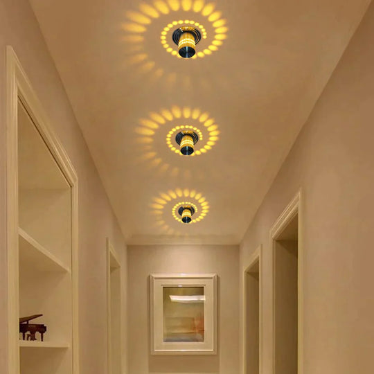 Erin- Creative Led Ceiling Lights 3W Modern Led Lamps Colorful Wall Sconce Living Room Surface