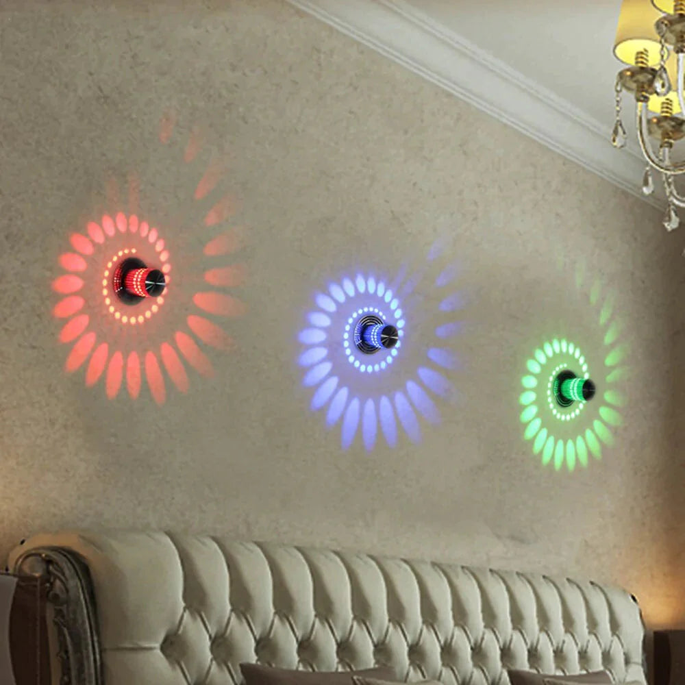 Erin- Creative LED Ceiling Lights 3W Modern Led Ceiling Lamps Colorful  Wall Sconce Living Room Surface Mounted Led Ceiling Lighting