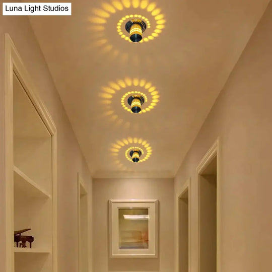 Erin- Creative Led Ceiling Lights 3W Modern Led Lamps Colorful Wall Sconce Living Room Surface