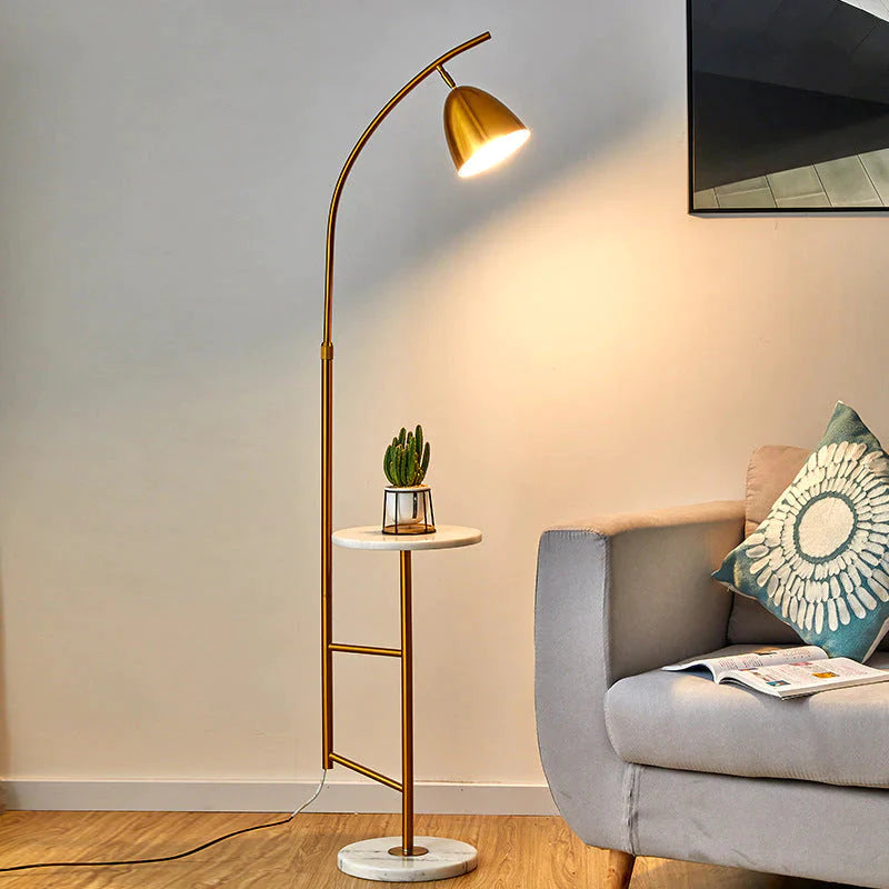 Floor Lamp Modern Simple Living Room Bedroom Study Dining Room Office Led Lamp Tea Table Bedside Floor Lamp