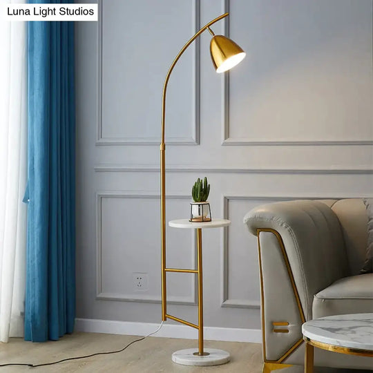 Floor Lamp Modern Simple Living Room Bedroom Study Dining Office Led Tea Table Bedside Lamps