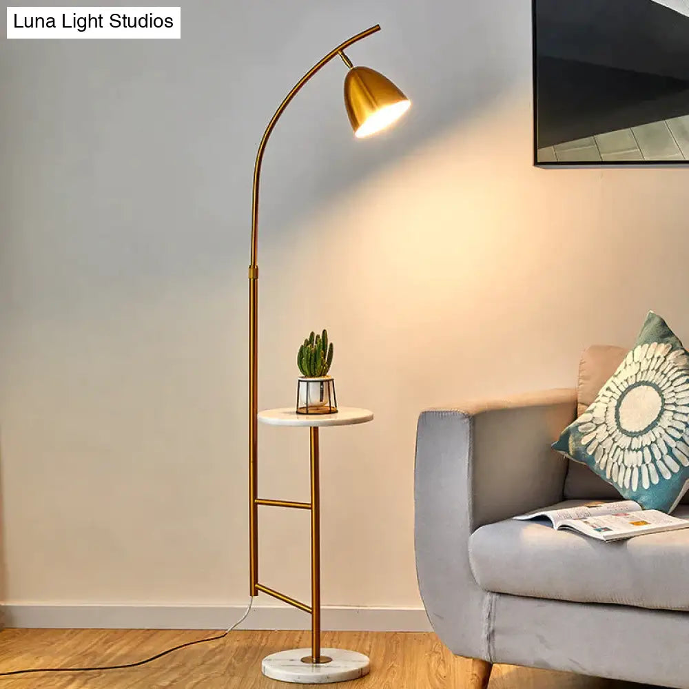 Floor Lamp Modern Simple Living Room Bedroom Study Dining Office Led Tea Table Bedside Lamps