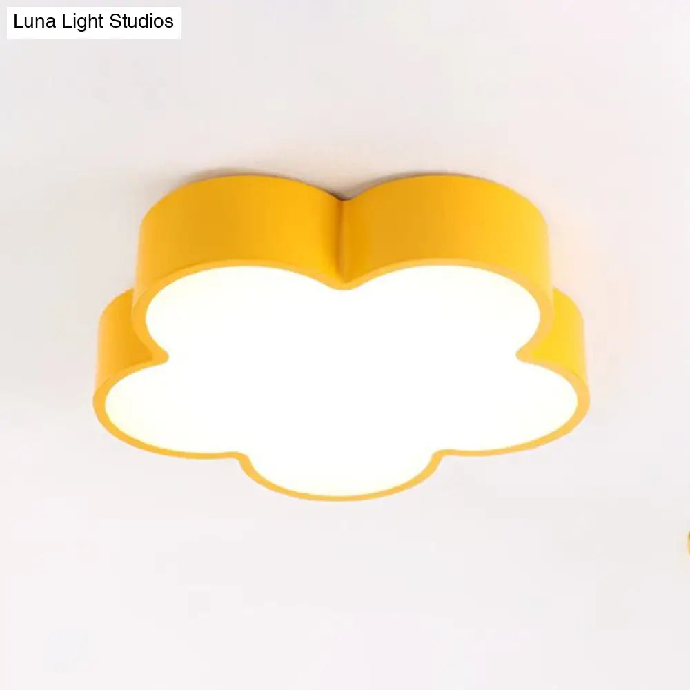 Flower - Shaped Led Ceiling Light For Kids’ Bedroom