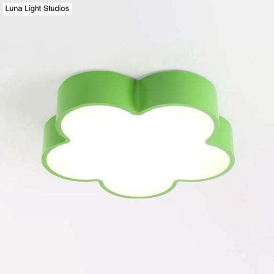 Flower-Shaped Led Ceiling Light For Kids Bedroom