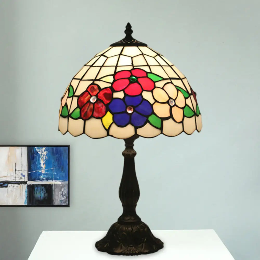 Francesca - Mediterranean Table Lamp Brass