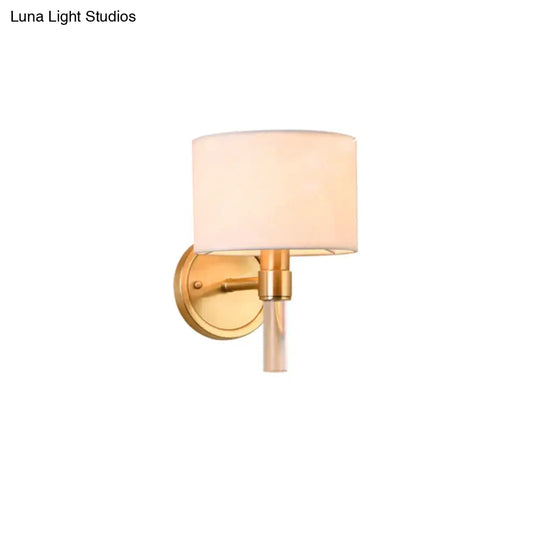 Full Copper Post-Modern Wall Lamp Simple Beautiful Nordic Living Room Study Bedroom Model Lamps