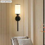 Full Copper Wall Lamp Simple Classic Bedroom LED Head TV Background Wall Stairwell Copper Wall Lamp Copper Wall Lamps