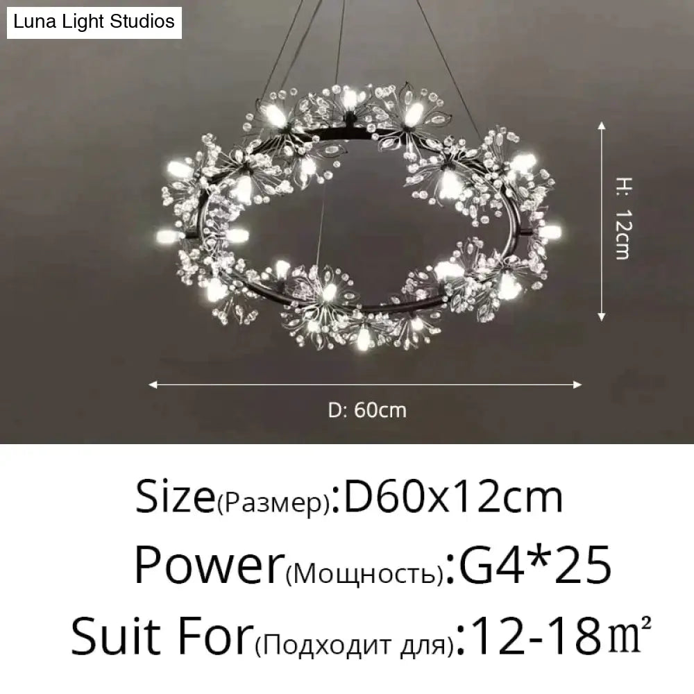 Glory - Led Flowers Chandeliers