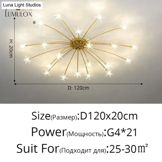 Glory - Led Flowers Chandeliers Pendant Lighting