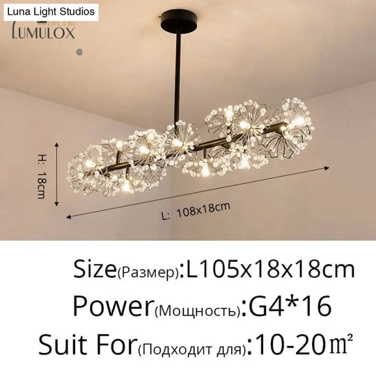 Glory - Led Flowers Chandeliers Pendant Lighting