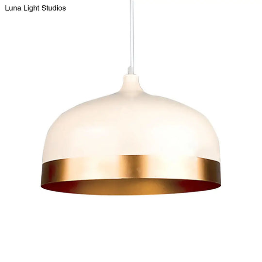 Gold Dome Ceiling Pendant Light With Modern Design - Perfect For Bedroom