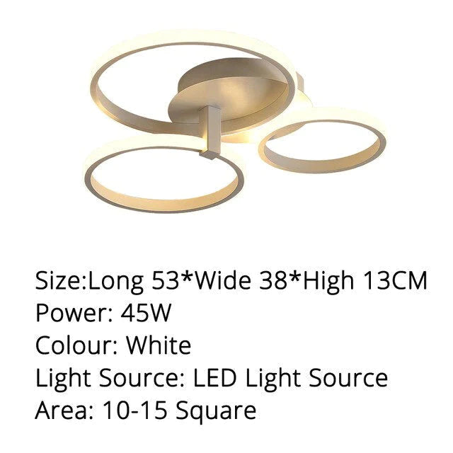 Grey Color Round LED Pendant Lights For Bedroom Home Modern Lamp Fixtures Lustre Plafonnier Dimmable Remote Control Lighting