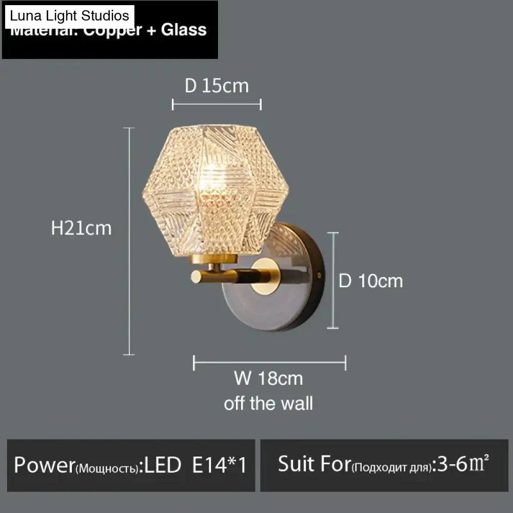 Haleh - Nordic Postmodern Luxury Led Wall Lamp Light