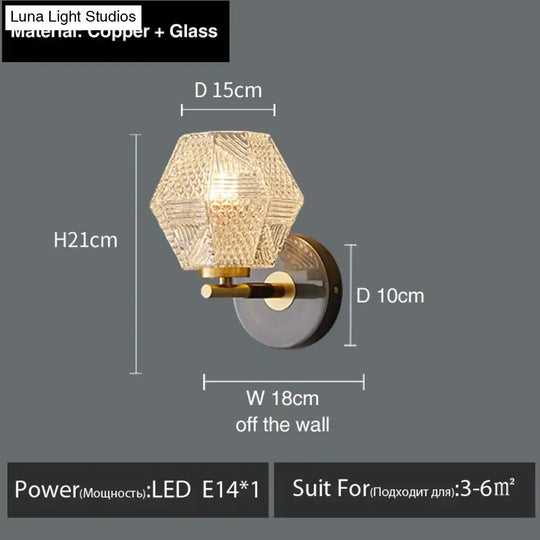 Haleh - Nordic Postmodern Luxury Led Wall Lamp Light