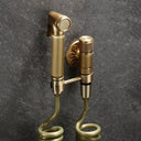 Hand Held Bidet Sprayer Douche Toilet Kit Antique Bronze Shattaf Shower Head Brass Valve Set Jet Bidet Faucet Garden