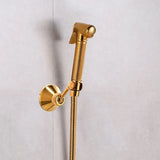 Hand Held Bidet Sprayer Douche Toilet Kit Antique Bronze Shattaf Shower Head Copper Valve Set Jet Bidet Faucets Set