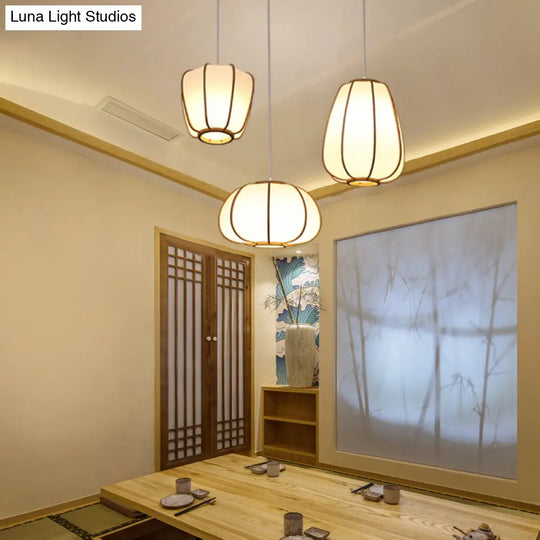 Handwoven Bamboo Pendant Light: Modern Single-Bulb Wood Fixture