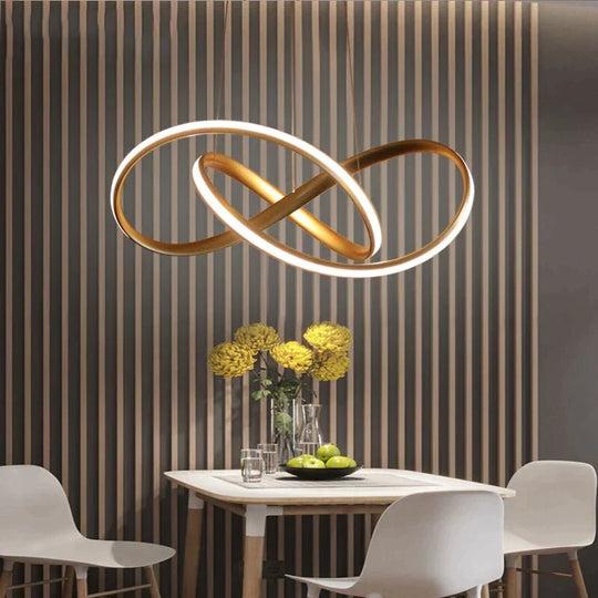 Hanging Lamp Moedern Led Pendant Light For Living Room Bedroom Dining Room Kitchen Lustres White&Black&Gold Pendant Lamp Fixture