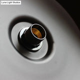 Height Adjustable Farmhouse Barn Pendant Lamp Black/White Metal Hanging Ceiling Light For Bars