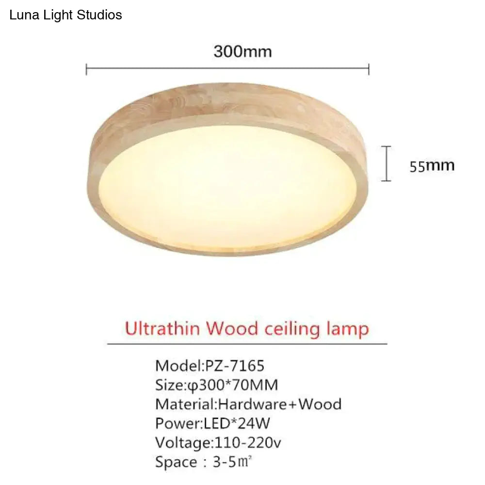 Helena- Led Ceiling Light Modern Lamp Panel Living Room Round Lighting Fixture Remote Control