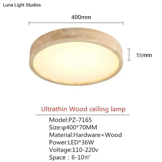 Helena- Led Ceiling Light Modern Lamp Panel Living Room Round Lighting Fixture Remote Control