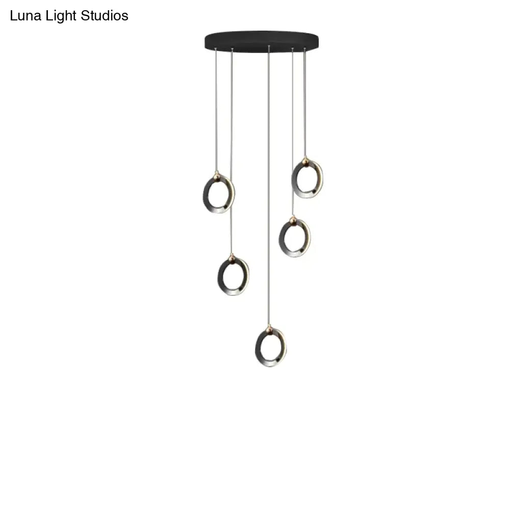 Hera - Modern Circular Led Chandelier Pendant Lighting