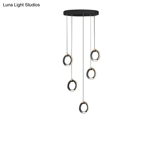 Hera - Modern Circular Led Chandelier Pendant Lighting