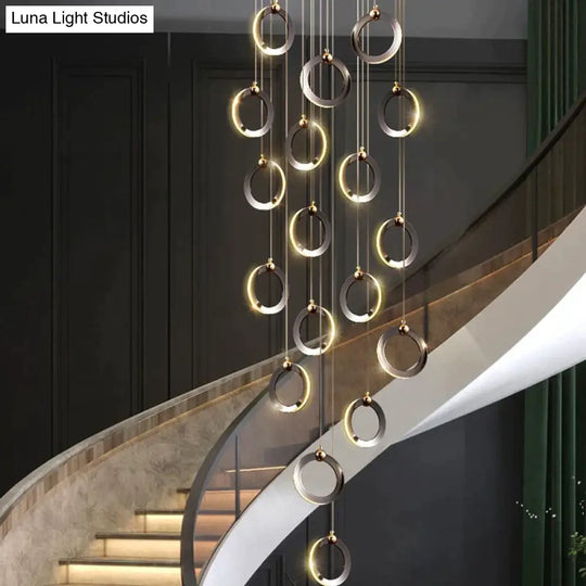 Hera - Modern Circular Led Chandelier Pendant Lighting