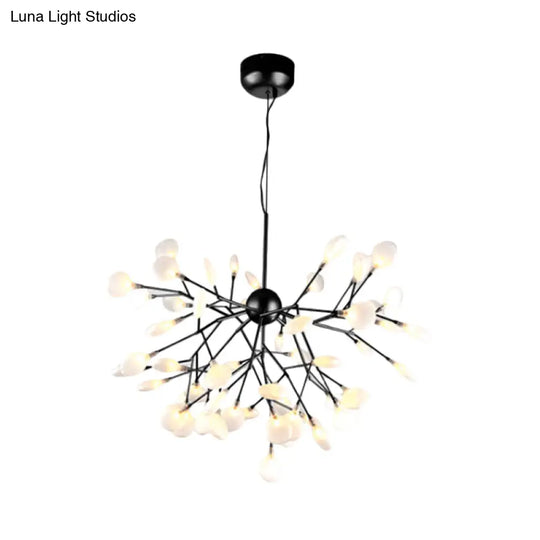 Heracleum Design Chandelier Opaline Glass Ceiling Pendant For Modern Living’