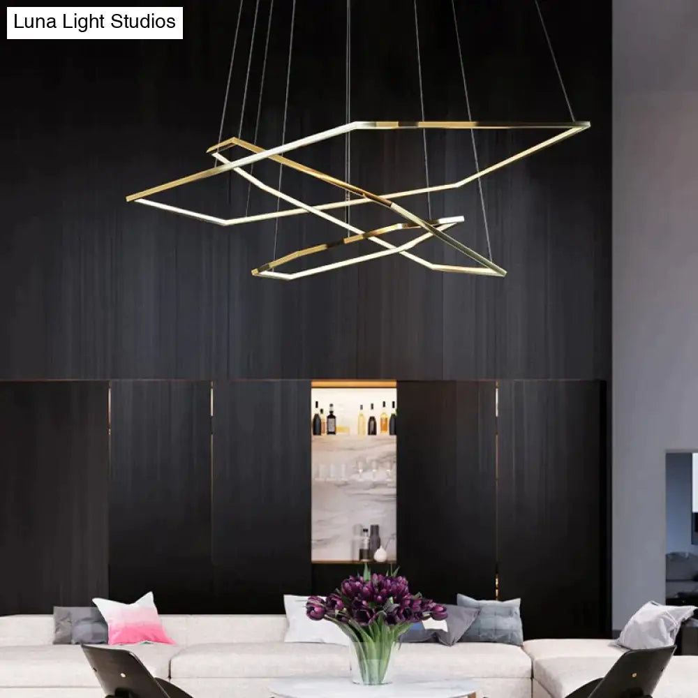 Hexa - Minimalist Hexagonal Led Chandelier