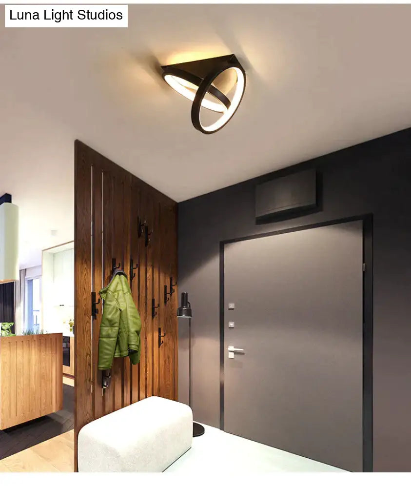 Home Passage Lamp Corridor Human Body Induction Ceiling Lamp Home Corridor Cloakroom Lamp Ceiling