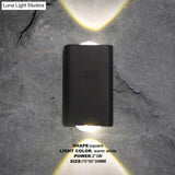 Indoor Lighting Led Wall Lamp Ip65 Waterproof & Outdoor Aluminum Light Surface Mounted Cube Garden