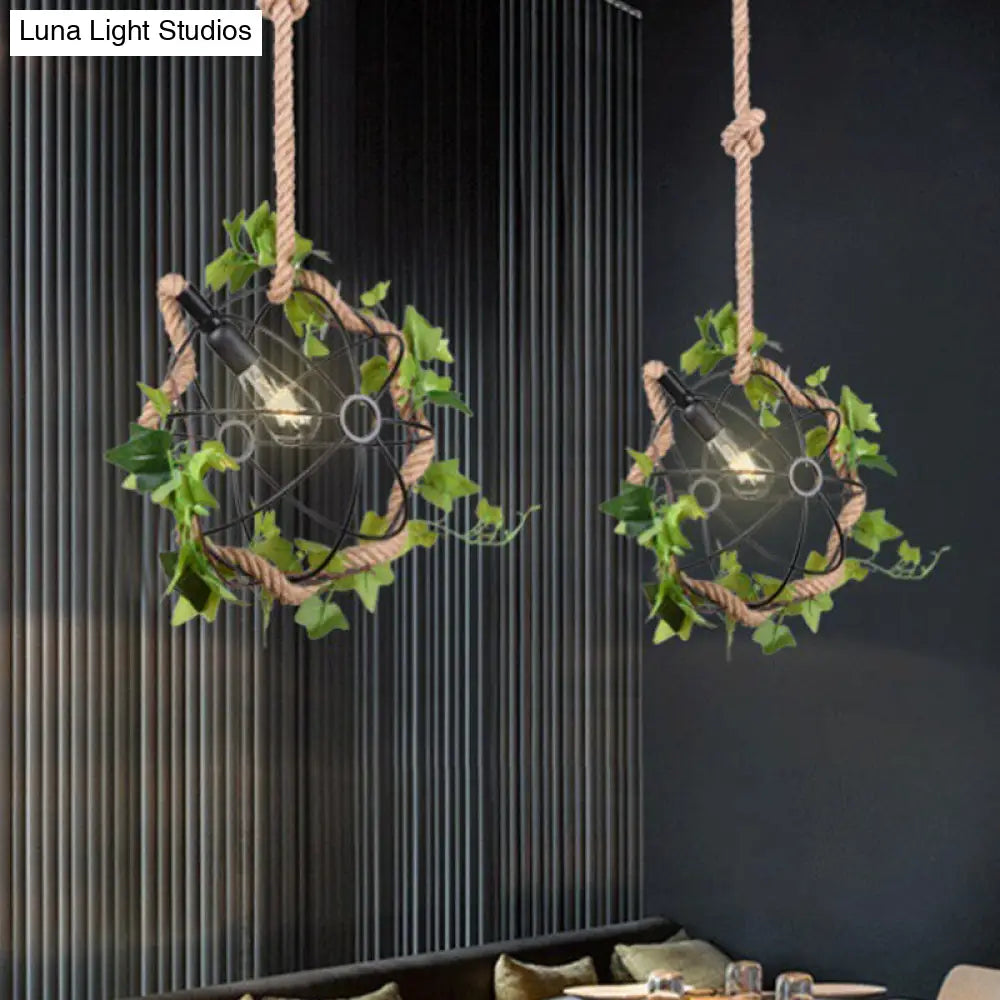 Industrial Metal Black Led Restaurant Down Lighting Ceiling Light With Global Appeal