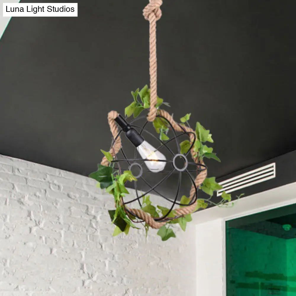 Industrial Metal Black Led Restaurant Down Lighting Ceiling Light With Global Appeal
