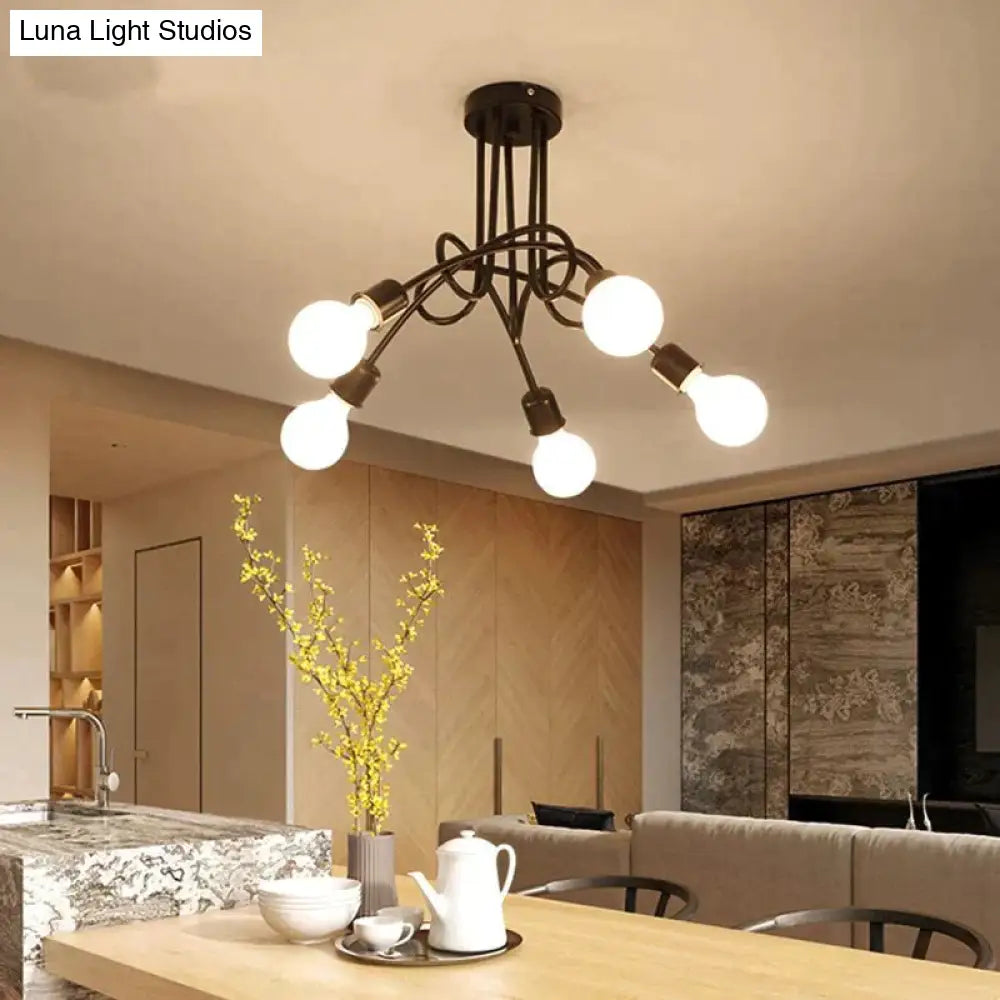 Industrial Style Bedroom Living Room Simple Study Dining Lamp Shop Cafe Loft Creative Personality