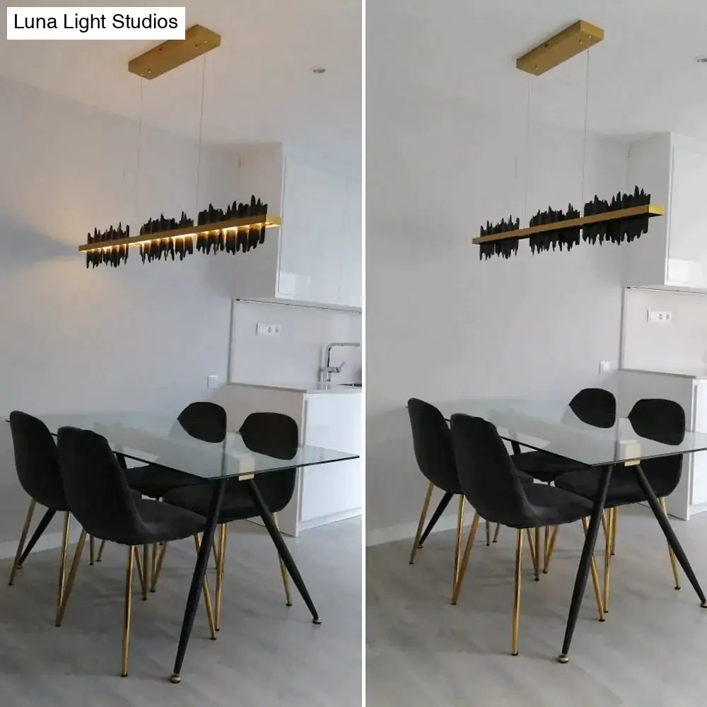 Irene - Iceberg Design Modern Led Chandelier Lighting For Dining Room