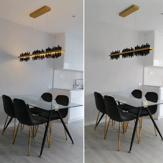 Irene - Iceberg Design Modern Led Chandelier Lighting For Dining Room