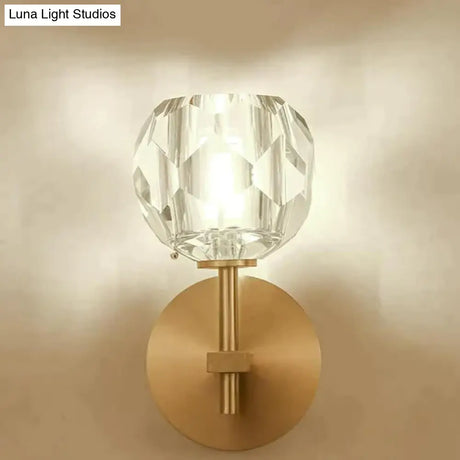 Ivy | Crystal Wall Lamp Single