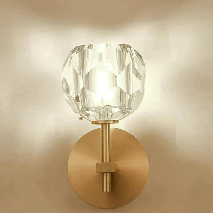 Ivy | Crystal Wall Lamp Single