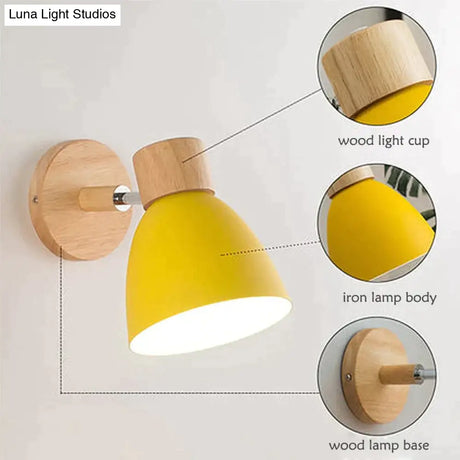 Joan | Wooden Reading Wall Lamp Wall Lamp