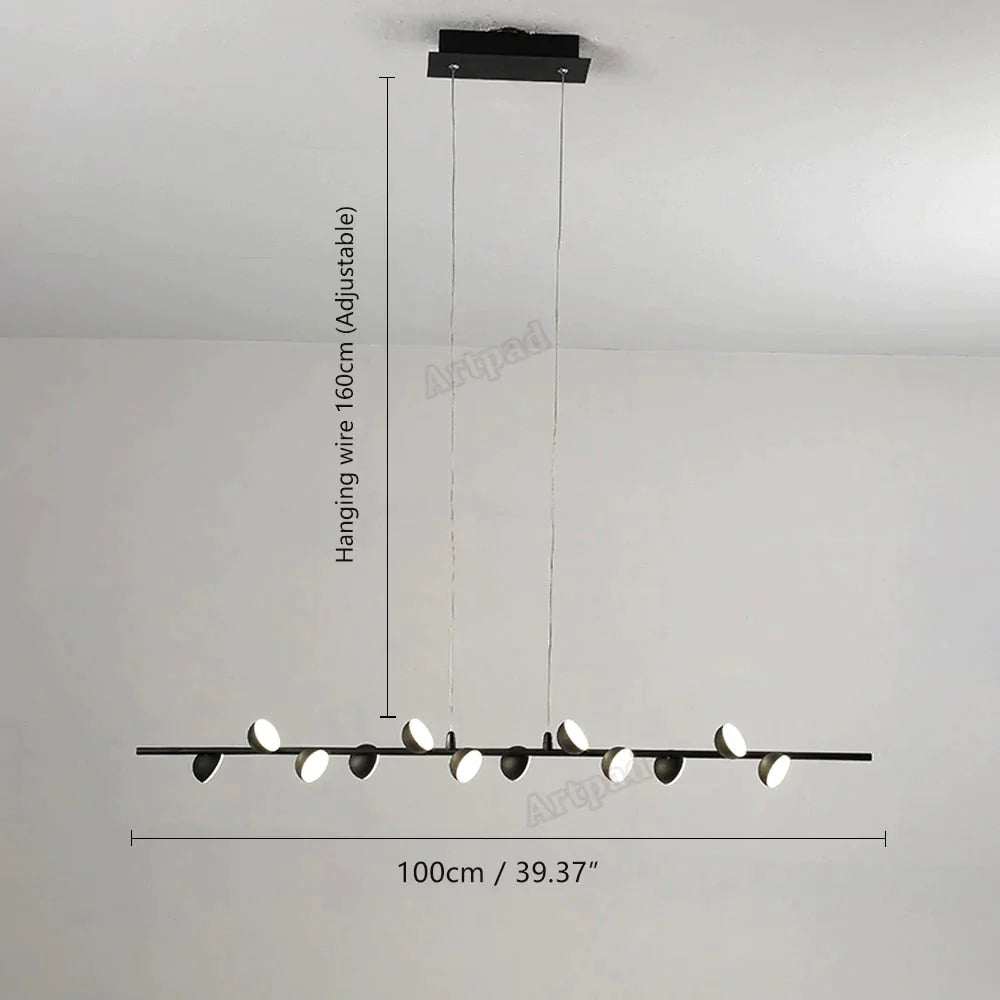 Josephine - Hanging Lamp Nordic Tree Branch iron Art Hanging Light