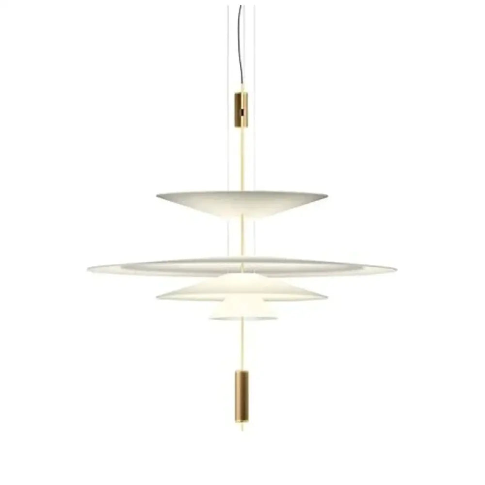 Josie - Nordic Ballet Skirt Led Pendant Light 4Layer Gold / Cold White