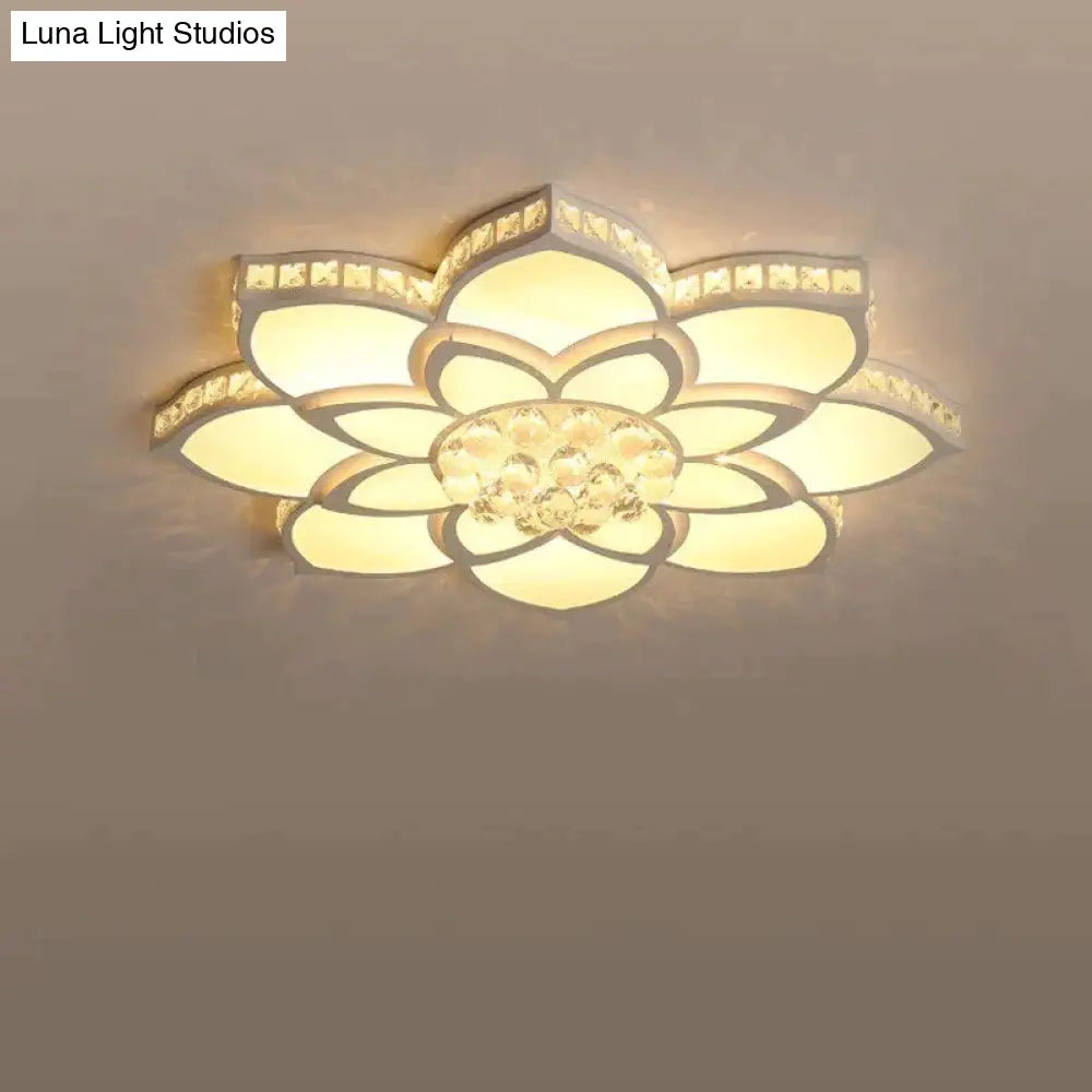 K9 Crystal Modern Led Ceiling Lights Fixture For Living Dining Room Home Lighting Bedroom Lamp