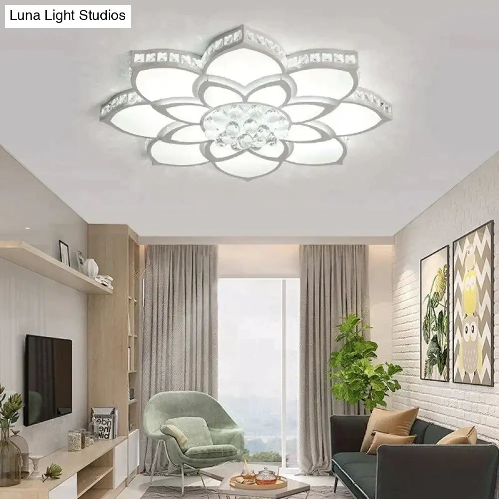 K9 Crystal Modern Led Ceiling Lights Fixture For Living Dining Room Home Lighting Bedroom Lamp