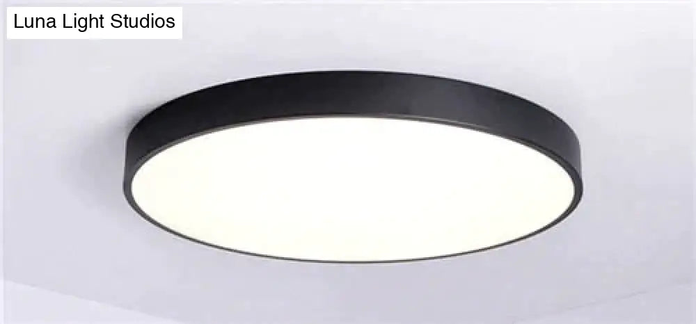 Kaley - Super Slim Led Surface Mount Light With Remote Control Ceiling