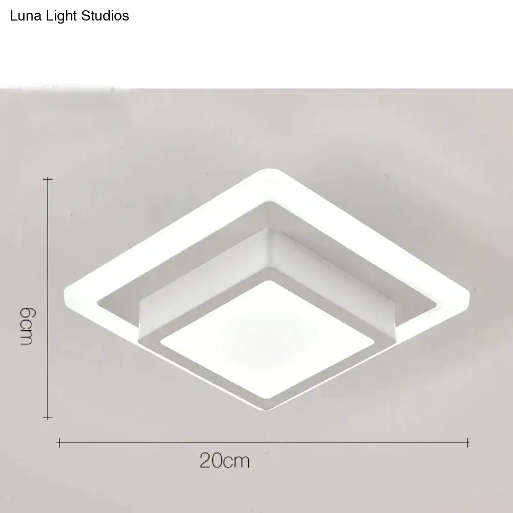 Kathleen - Acrylic Modern Led Ceiling Lights For Corridor Entrance Of Home Lamp Plafonnier Luminaria