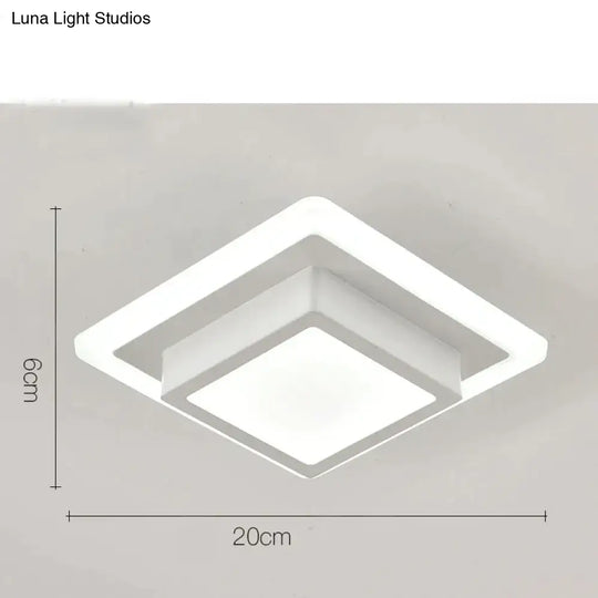 Kathleen - Acrylic Modern Led Ceiling Lights For Corridor Entrance Of Home Lamp Plafonnier Luminaria