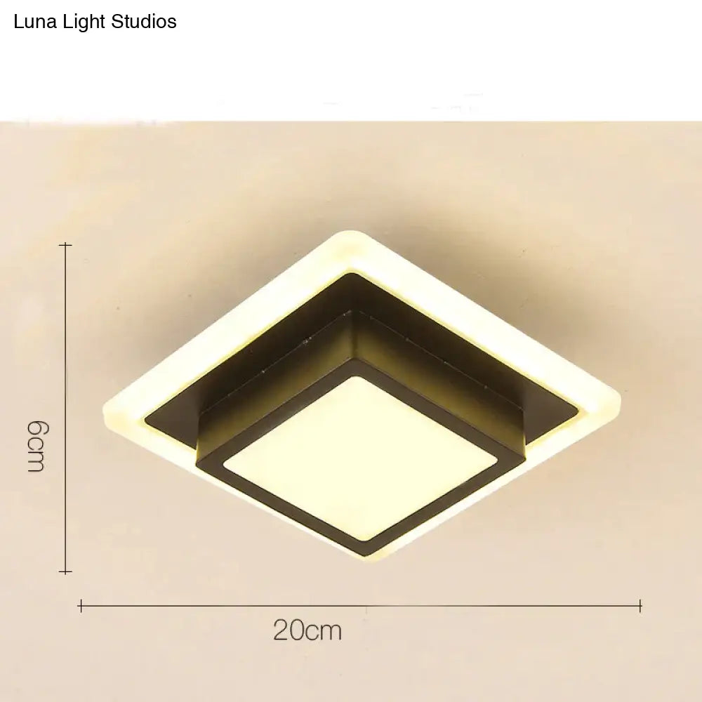 Kathleen - Acrylic Modern Led Ceiling Lights For Corridor Entrance Of Home Lamp Plafonnier Luminaria