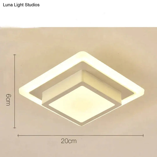 Kathleen - Acrylic Modern Led Ceiling Lights For Corridor Entrance Of Home Lamp Plafonnier Luminaria